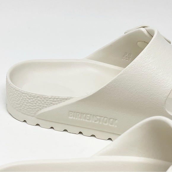 NEW Birkenstock Arizona EVA Essentials Sandals Beige Off-White Eggshell Sz 38/7 - Picture 7 of 14